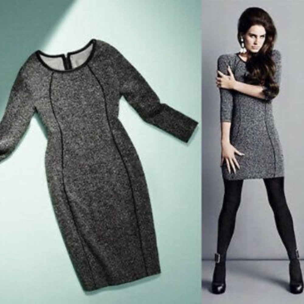 Lana Del Rey x H&M Marled Bodycon Dress - S